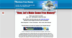 Desktop Screenshot of mortensfreemoney.com